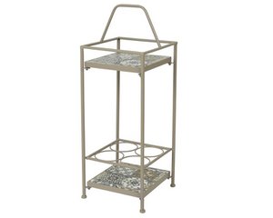 Toulouse outdoor wine rack mosaic taupe