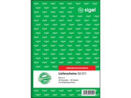 Company form Sigel A5 2 x 40 sheets