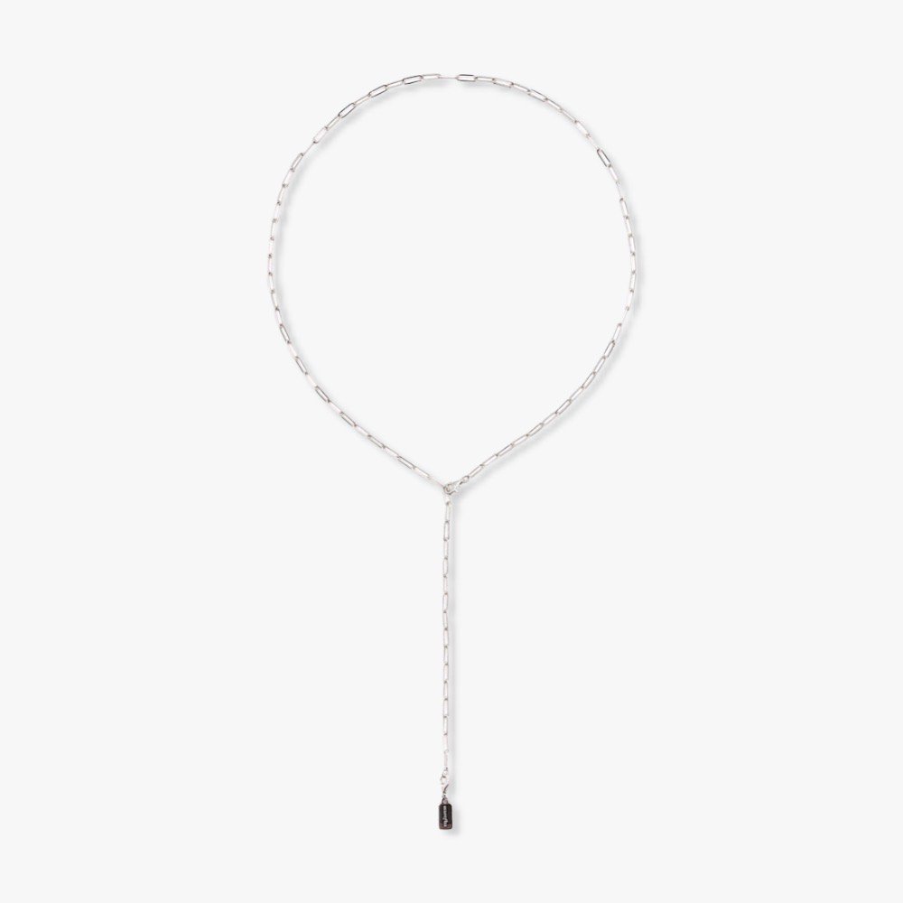 Collar de eslabones de cambio - plata