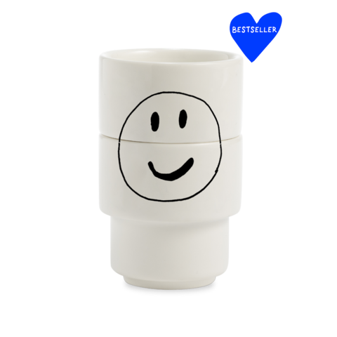 eggshell smiley (set of 2)