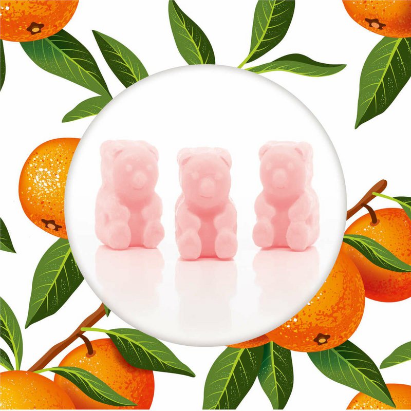 Duftende voksbjørn Sunkissed Clemetine - 50g
