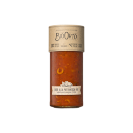 Økologisk puttanesca sauce