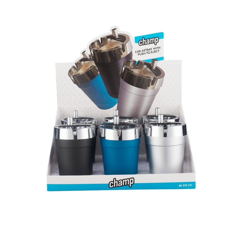 Cendrier de voiture push-to-eject - CHAMP