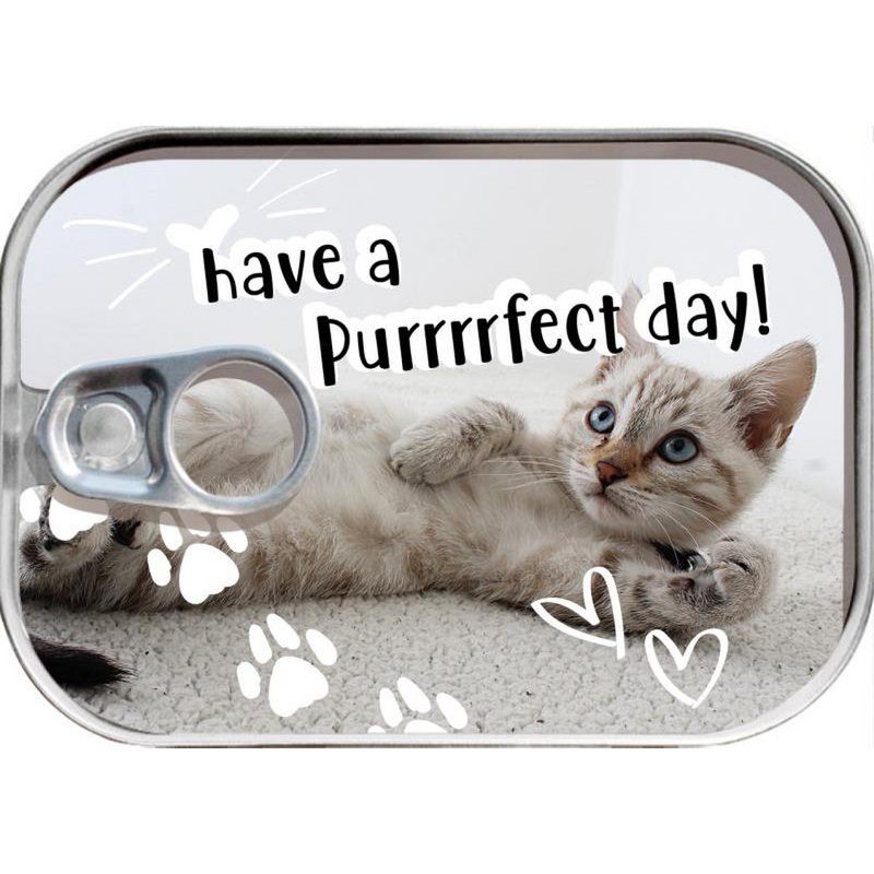 Dosenpost "Have a Purrrfect day"