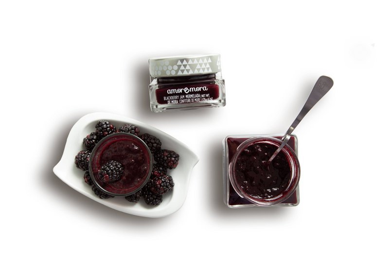 Bio Gourmet Blackberry Jam 85% Fruit, 175g