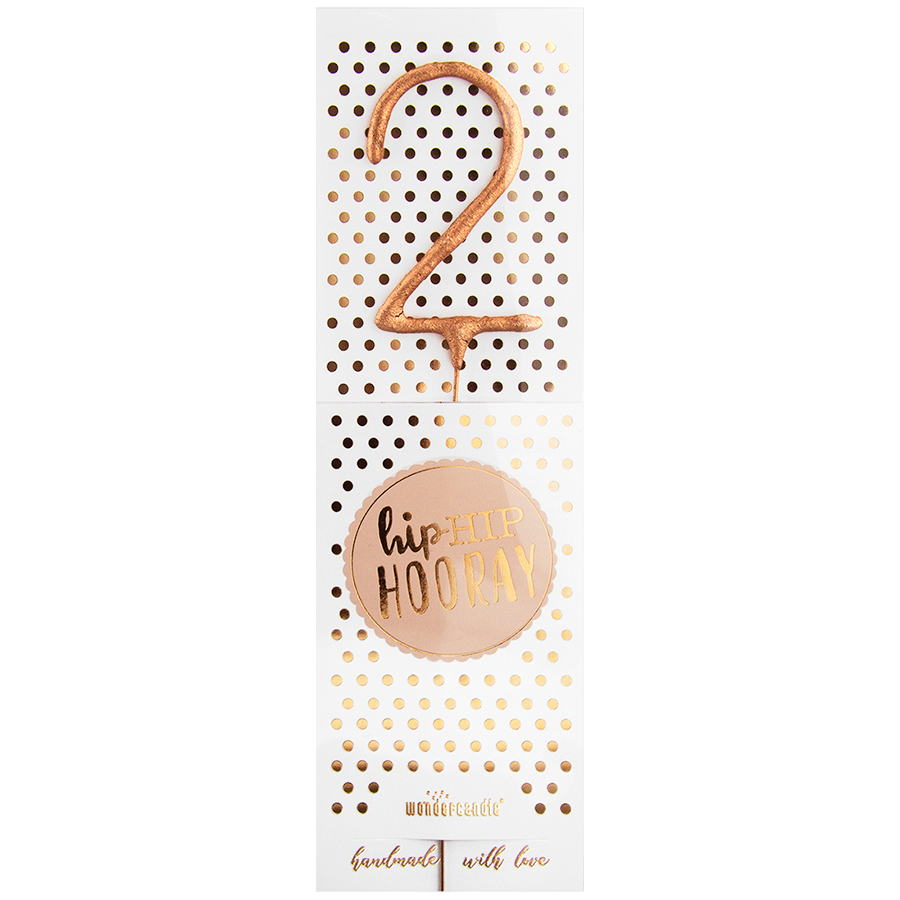 Hiphip hooray Roségold 290 Sortiment 144 Wondercandle® classic