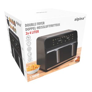 Hot air fryer Black