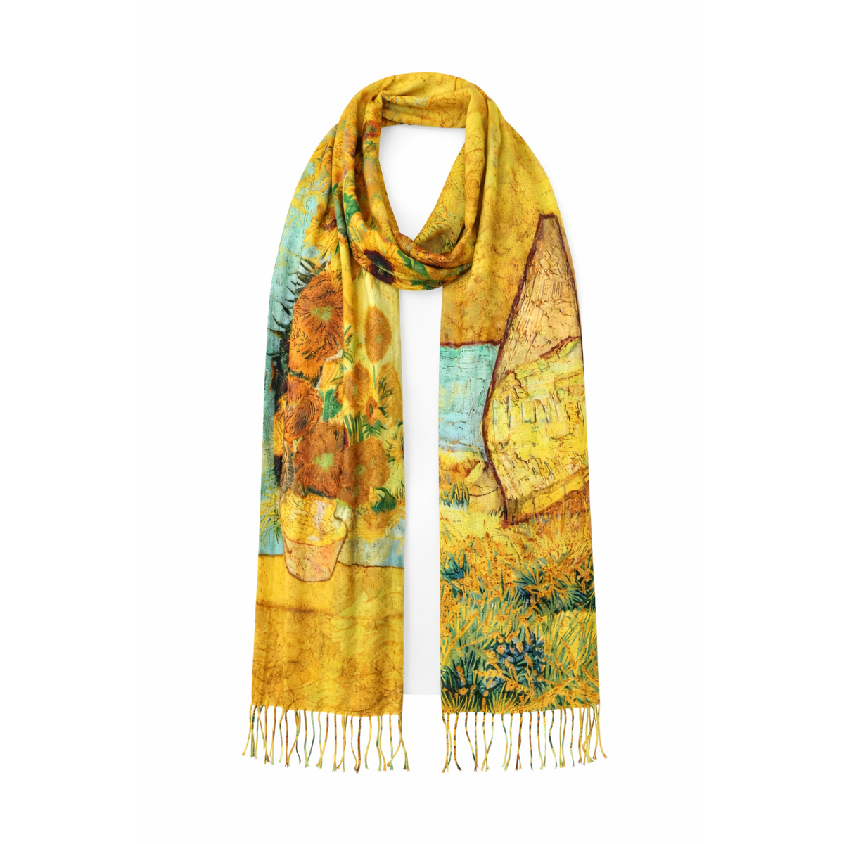 Foulard HS Painting - En 5+ modèles - Tissu plus épais - 202x72 cm