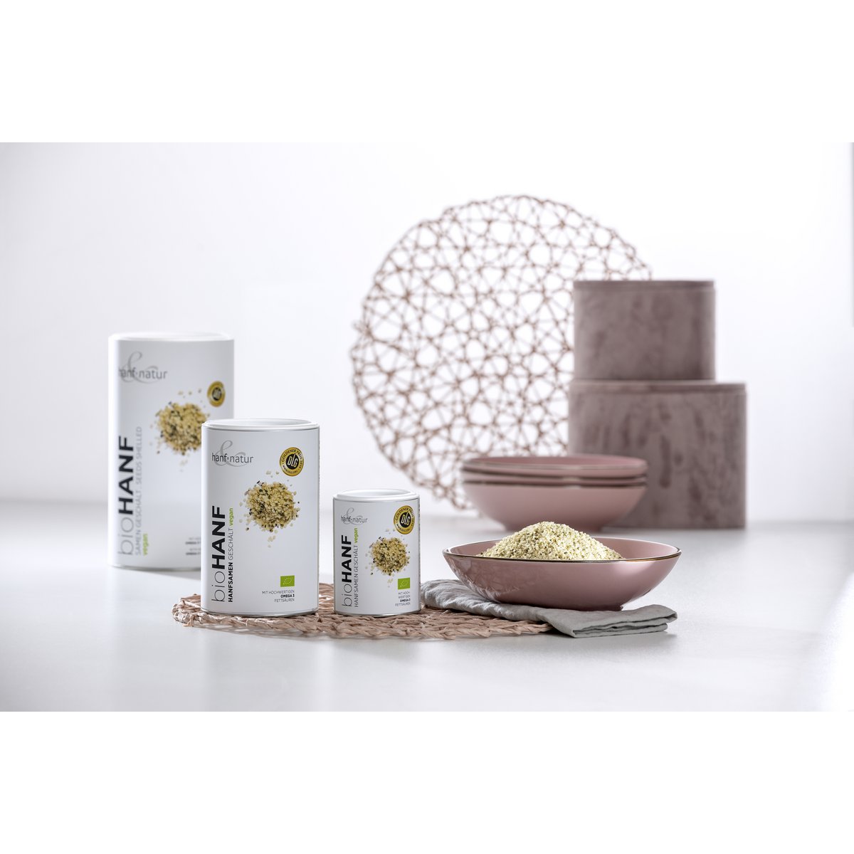 Nasiona konopi łuskane 150 g