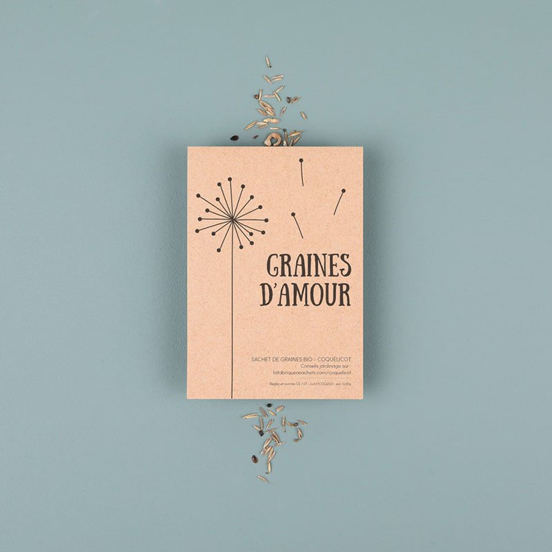 Carte à planter | Graines d'amour