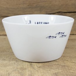 Cuenco de porcelana sumergir