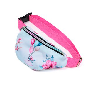 KIDS KIDNEY BAG "CLOUDS FOR GIRLS" MINT
