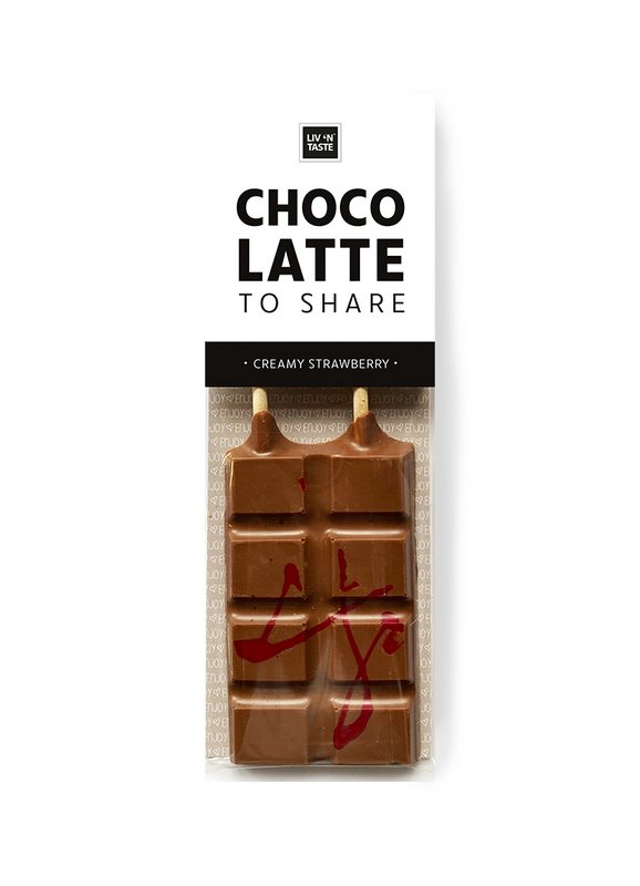 CHOCO LATTE • CREMIGE ERDBEERE
