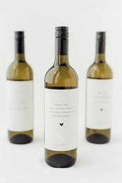 Ensemble d'étiquettes de vin (2 pièces) - différents motifs