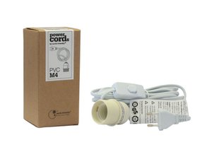 Organization / power cable M4 white