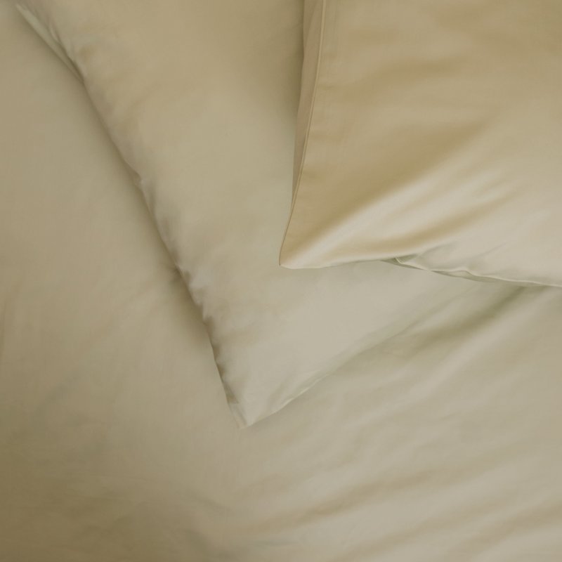 Housse de coussin - Satin de coton 400 fils au pouce - Paix de menthe