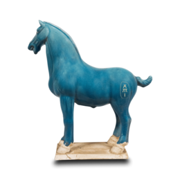 Set Medium Lichtblauw paard