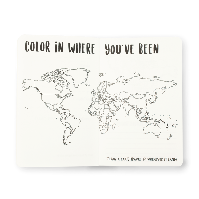 The Adventure Book - Your Journal Around The World
