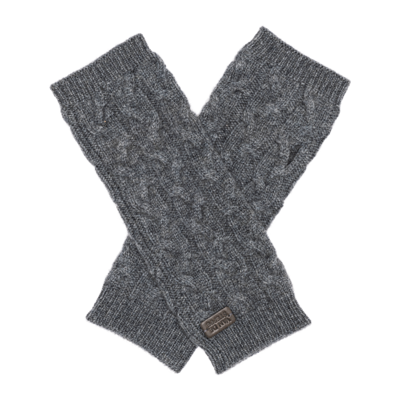 "Anou" Fingerless Cashmere Gloves