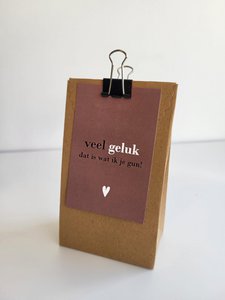Kraft Pouch - Good Luck