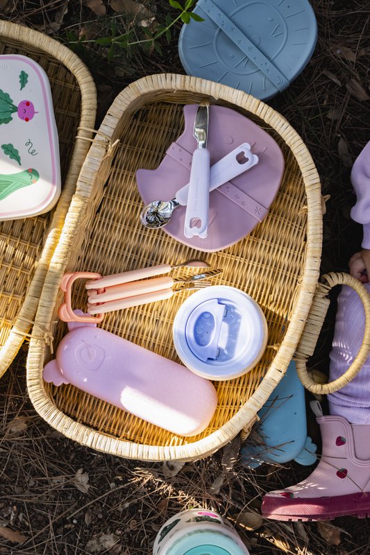 Cutlery Set and Case Zoe the Koala Jade