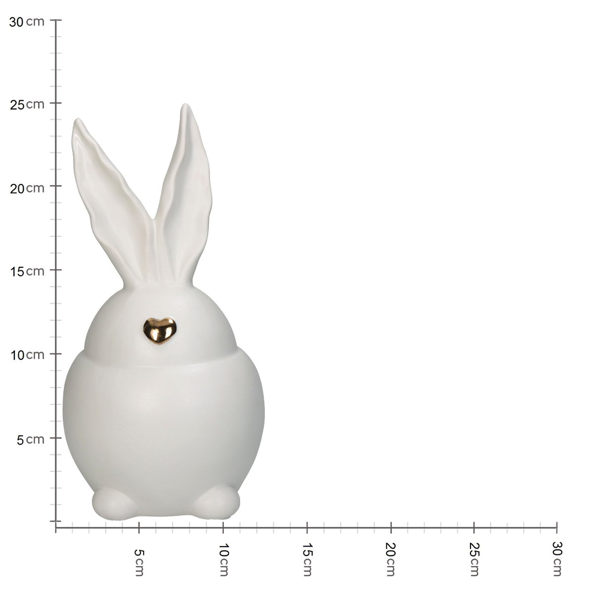 Den buttede Gyldne Wiggle Vase