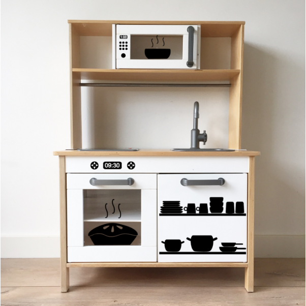 IKEA Duktig kitchen stickers complete set