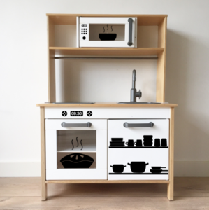 IKEA Duktig kitchen stickers complete set