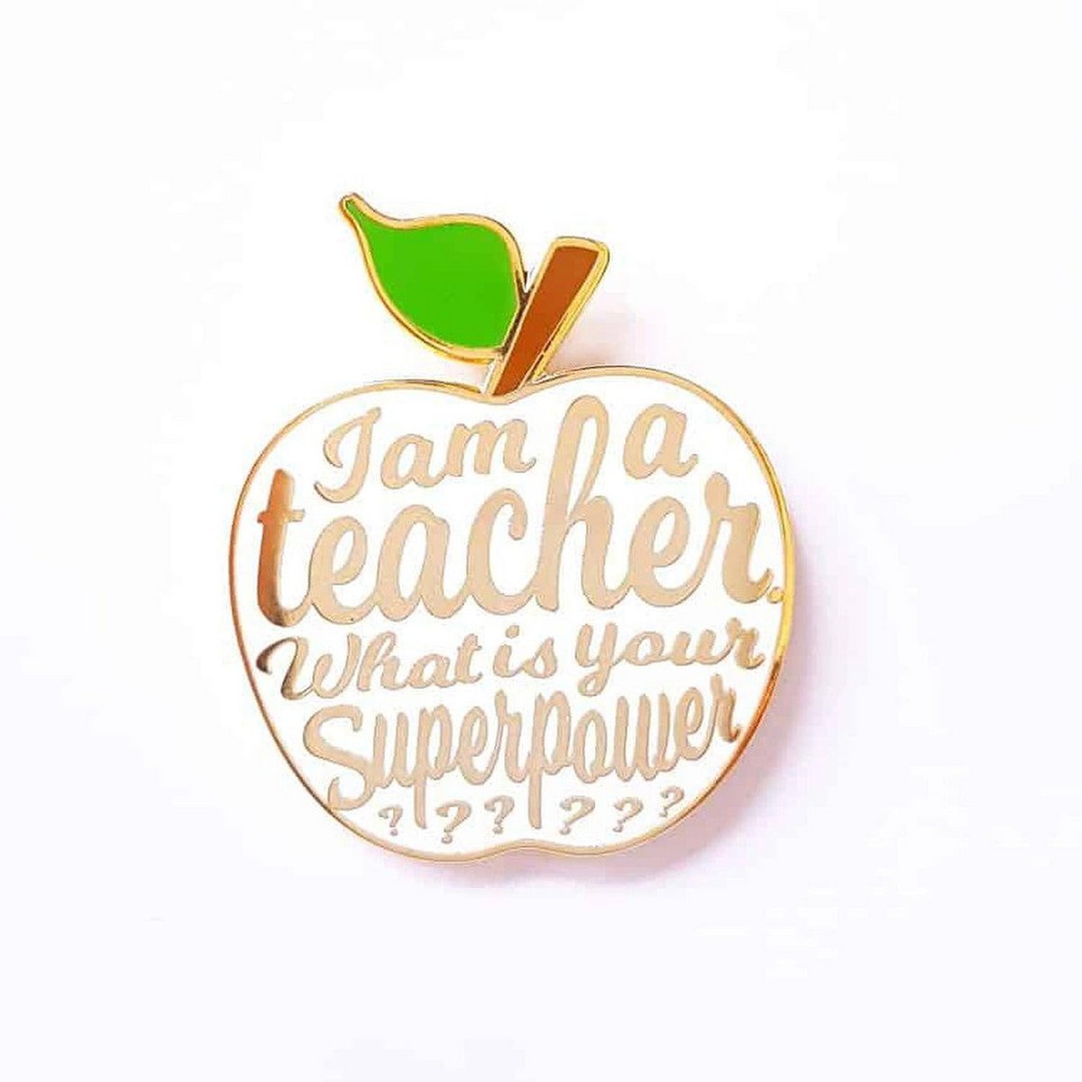 Pin I am a Teacher wit