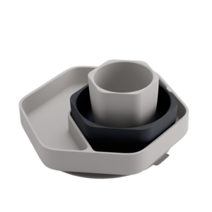 HEORSHE Tableware Set, GREY