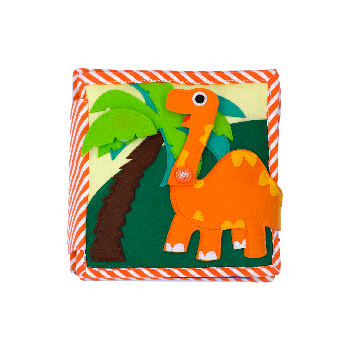 Dinosaur Friends – 6 Page Mini Quiet Book