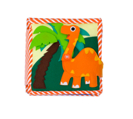 Dinosaur Friends – 6 Page Mini Quiet Book