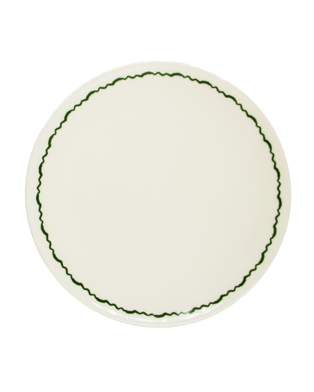 Middagsplade grøn humør