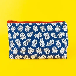 Large “Croissant” fabric pouch - Limited edition