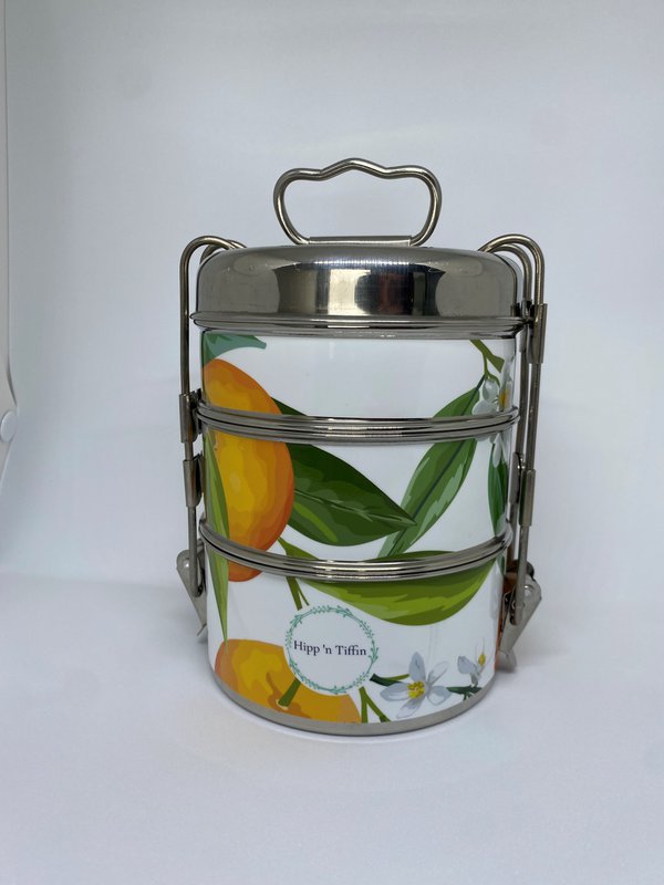 Tiffin - pranzo al sacco - Arancio