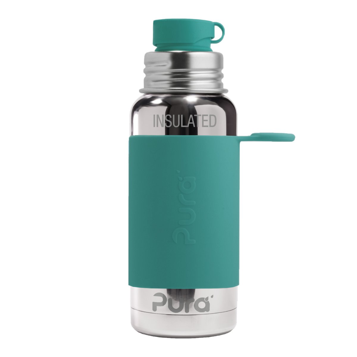 Pura thermos sportfles 475 ml + mint sleeve