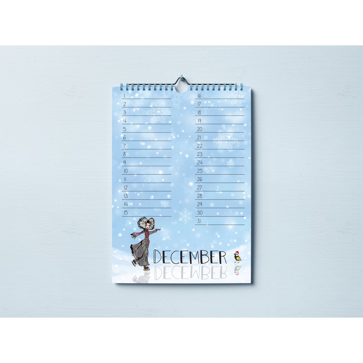 Zeeland souvenir - Zeeland Birthday Calendar – 12 months – Zeeland