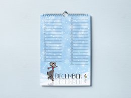 Zeeland souvenir - Zeeland Birthday Calendar – 12 months – Zeeland