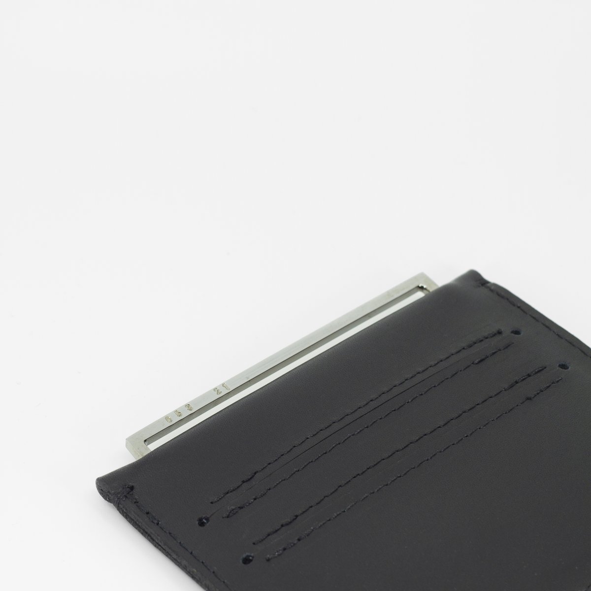 Portacarte FRAME - rodio nero