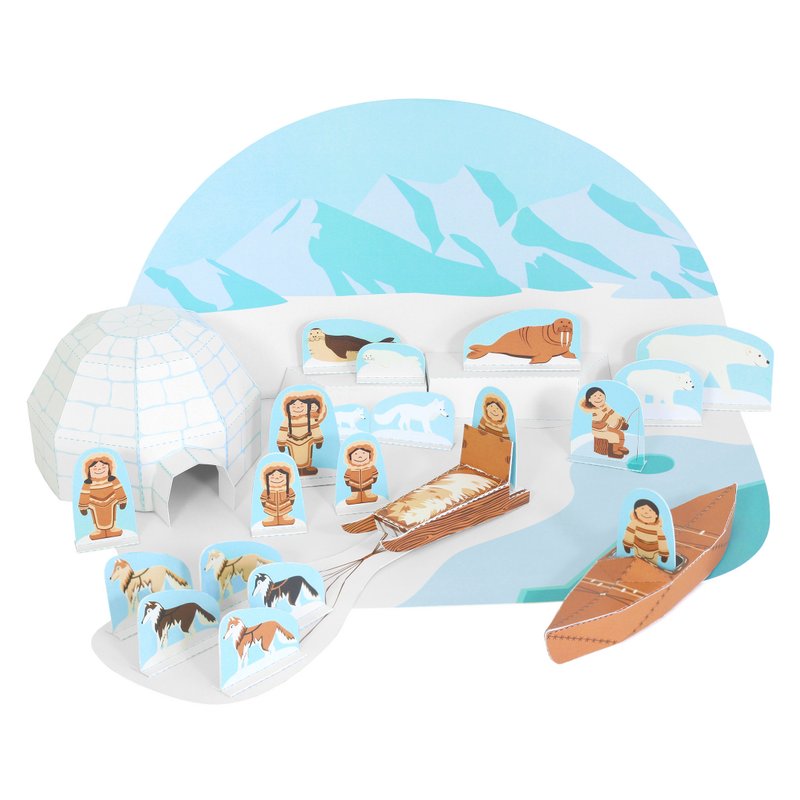 Arctic Paper Toy