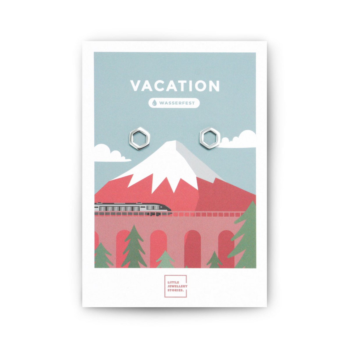 Stud earrings VACATION