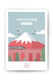 Stud earrings VACATION