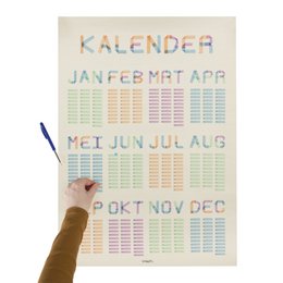 wall calendar - Creative notes