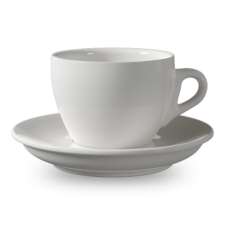 TASSE ET SOUCOUPE 165 CC ROSA BLANC