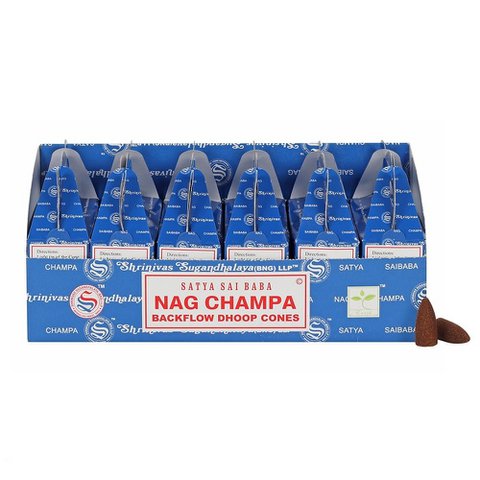 Satya Nag Champa Backflow Dhoop Cones
