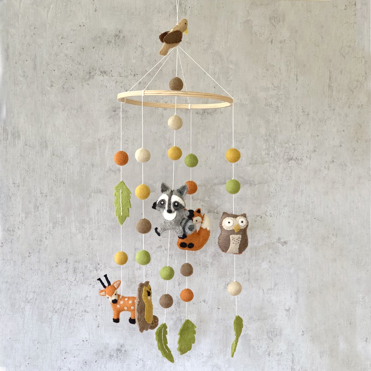 Animaux de la forêt mobiles