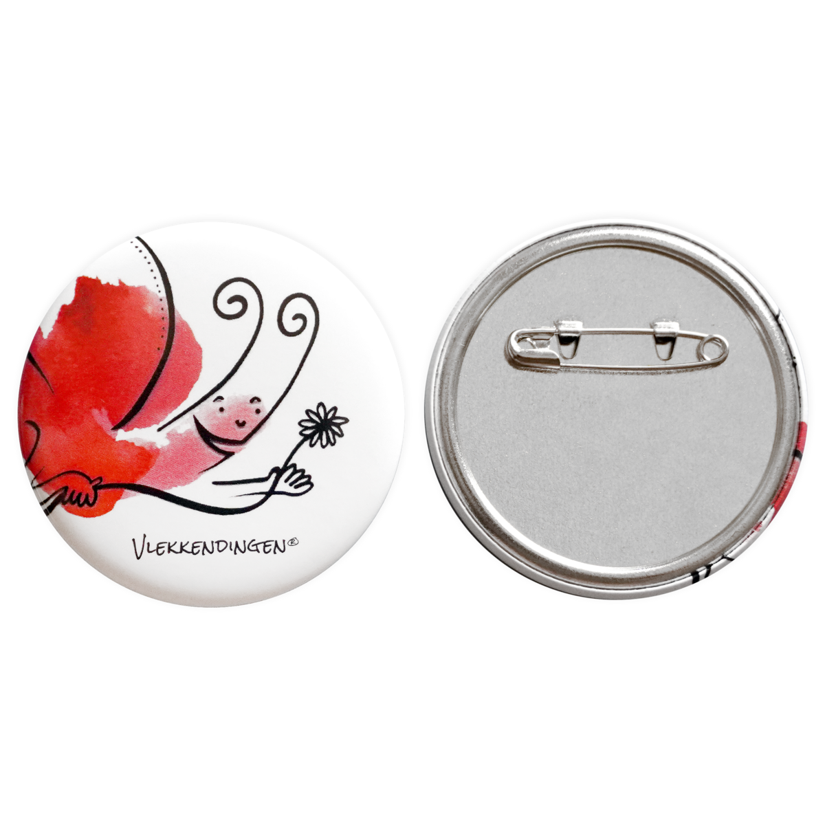 Vlinder button