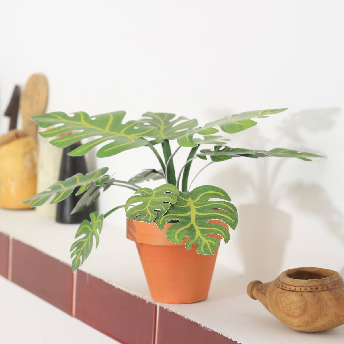 Pyszny mini zestaw do rękodzieła ogrodowego Monstera