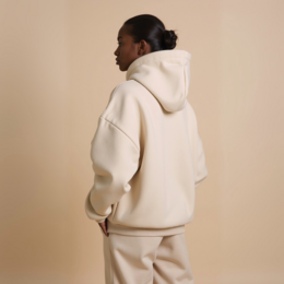 Hoodie "BAD GIRLS GO TO PARIS" - Beige