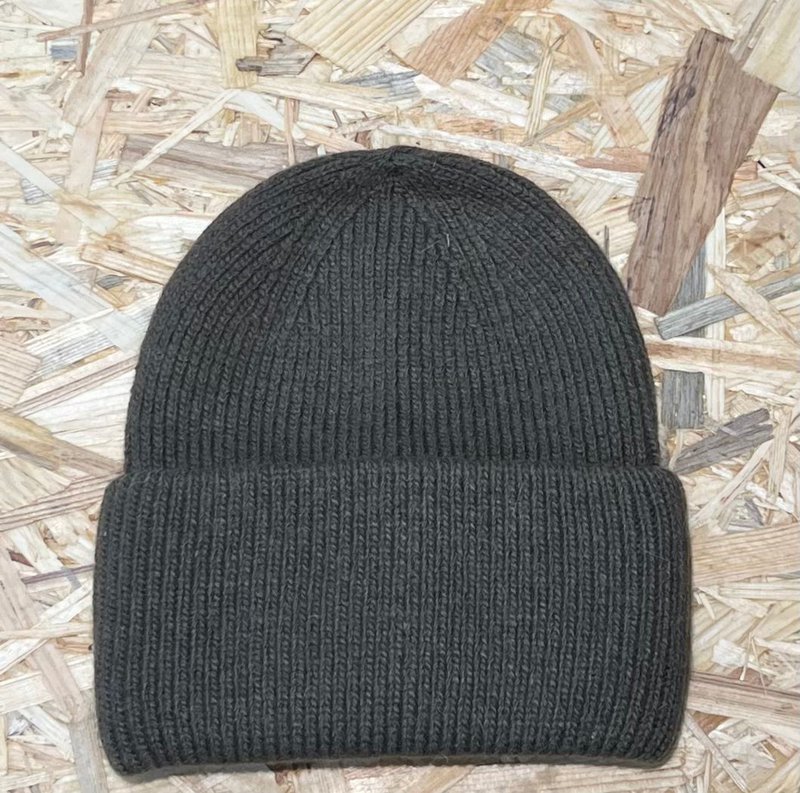 Beanie med kashmir uld
